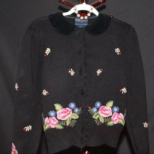 Vintage cardigan prissy sweater